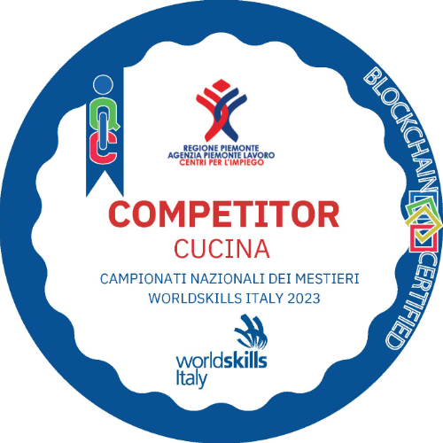 Competitor Cucina ai Campionati dei Mestieri WorldSkills Italy 2023